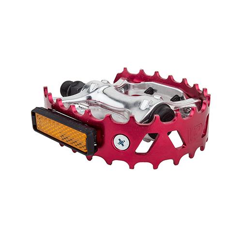 Black Ops 747 Bear Trap Pedals 9/16 ANO-RED