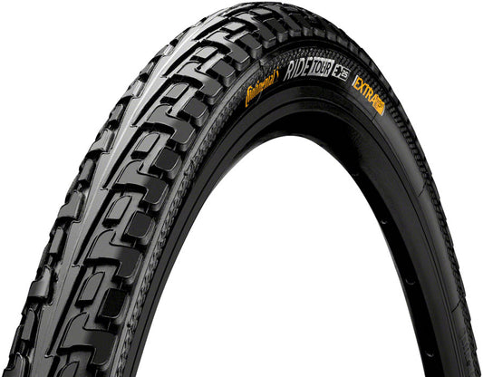 Continental Ride Tour Tire - 27 x 1-1/4, Clincher, Wire, Black, ExtraPuncture Belt, E25