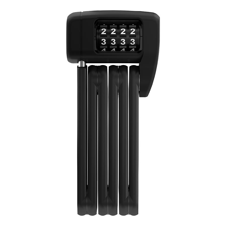 Abus BORDO Lite Mini 6055C/60 Folding Lock - Combination, 2', 5mm, SH Bracket, Black
