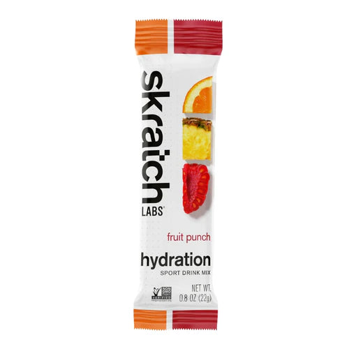 Skratch Labs Sport Hydration Drink Mix - Fruit Punch (single 22g packet)