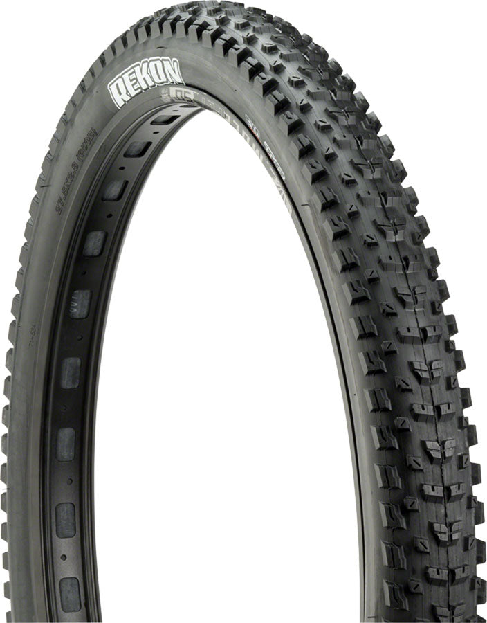 Maxxis Rekon Tire: 27.5 x 2.60", Folding, 120tpi, 3C MaxxTerra, EXO, Tubeless Ready, Black
