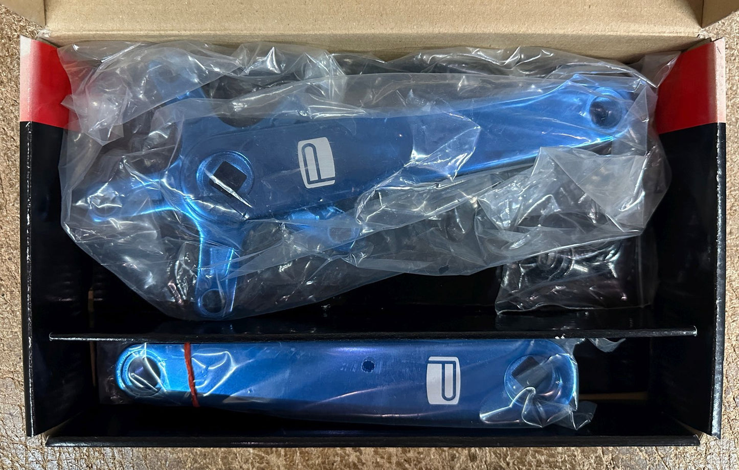 Promax SQ-1 Square Taper JIS Cold Forged Crank Arms 170mm Blue