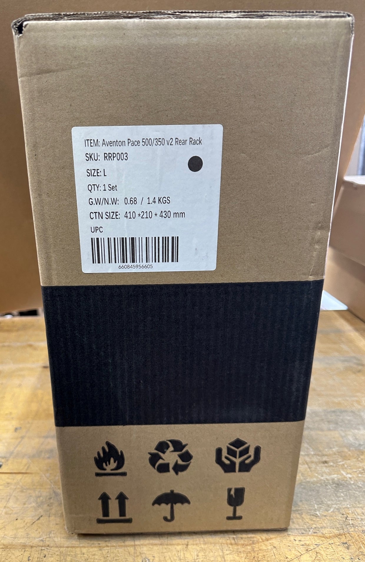 Aventon Rear Rack Pace 350.2/500.2 Step-Over Large