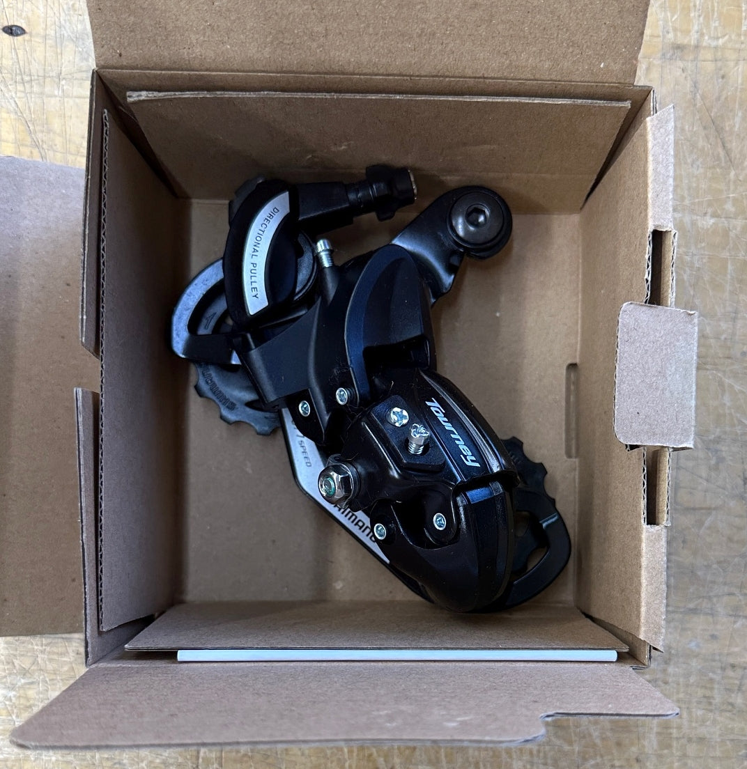 Shimano Tourney RD-TY500 6/7-Speed Long Cage Rear Derailleur Direct- Attach