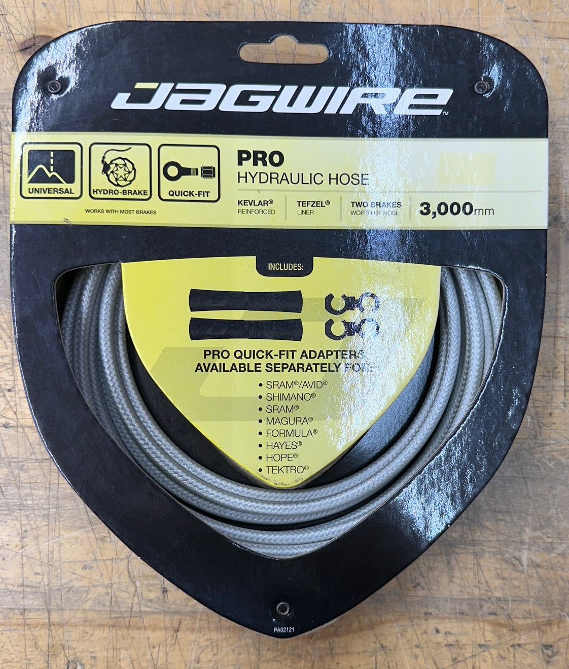 Jagwire Pro Hydraulic Disc Brake Hose Kit 3000mm, Sterling Silver