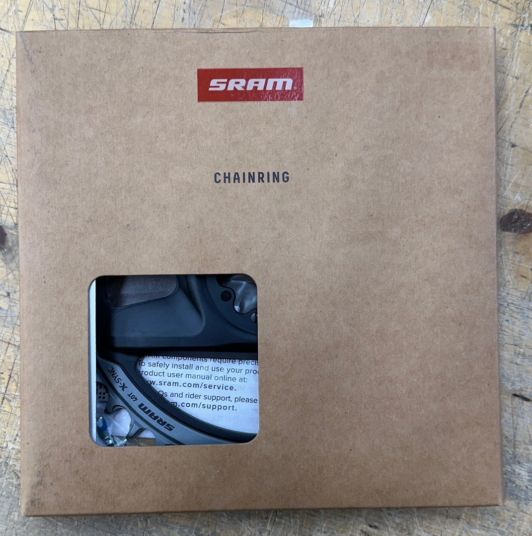 SRAM X-Sync Road Direct Mount Chainring for RED/Force - 40t, 12-Speed, 8-Bolt Direct Mount, Gray