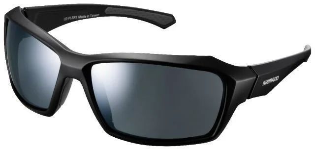 Shimano Pulsar Sunglasses Matte Black/Smoke Silver Mirror CE-PLSR1-MR
