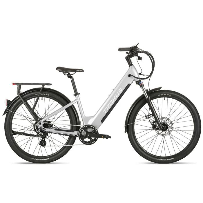 Troxus E-Bike TRAX LT Silver Small