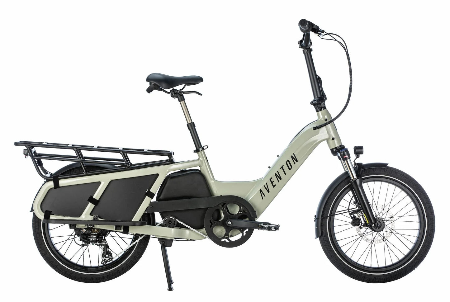 Aventon E-Bike Abound Cargo Step-Through Sage