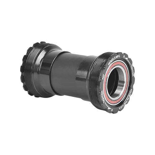 Wheels Manufacturing T47 Inboard Bottom Bracket with Angular Contact Bearings for 24mm (Shimano) Spindles