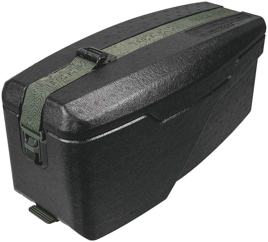 Topeak E-Xplorer E-Bike Trunk Box - 8.5L, Black for TetraRack M2L