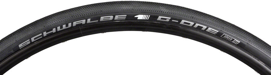 Schwalbe G-One Speed Tire - 700 x 30, Tubeless, Folding, Black, Addix SpeedGrip, Super Ground, V-Guard