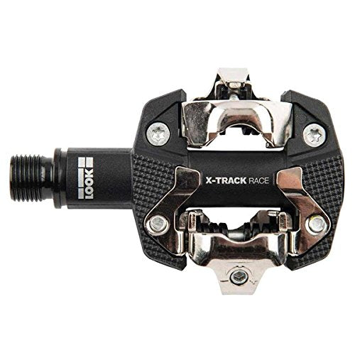 Look, X-Track Race, MTB Clipless Pedals, Composite body, Cr-Mo axle, 9/16'', Black