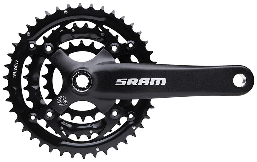 SRAM S600 PowerSpline 175mm 22-32-42 speed Crankset Black Bottom