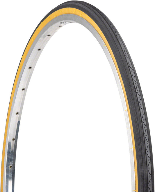 Kenda Street K35 Road Tire 27x1-1/4 Black/Tan Steel