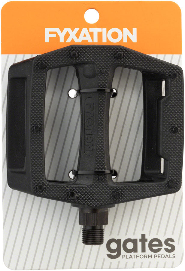 Fyxation Gates PC Pedals Black