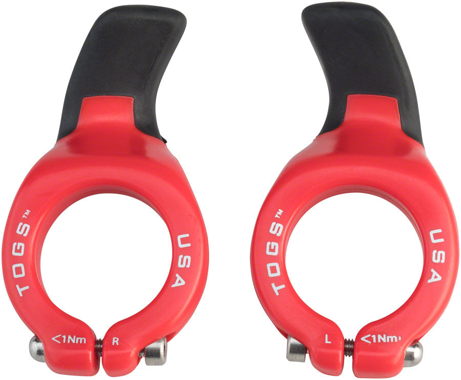 TOGS Red Flex Thumb Grips