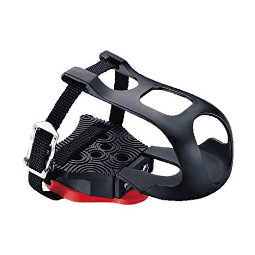 Exustar PEDAL CLIPLESS ADAPTER EXUSTAR w/ARC1 DELTA-LOOK CLEATS & TOE CLIPS/STRAPS