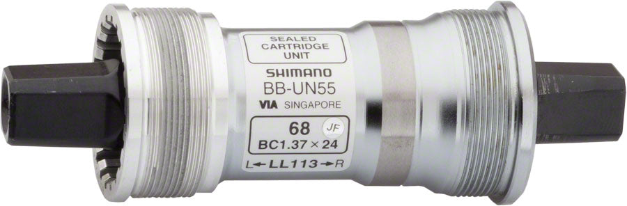 Shimano UN55 68 x 107mm Square Taper English Bottom Bracket