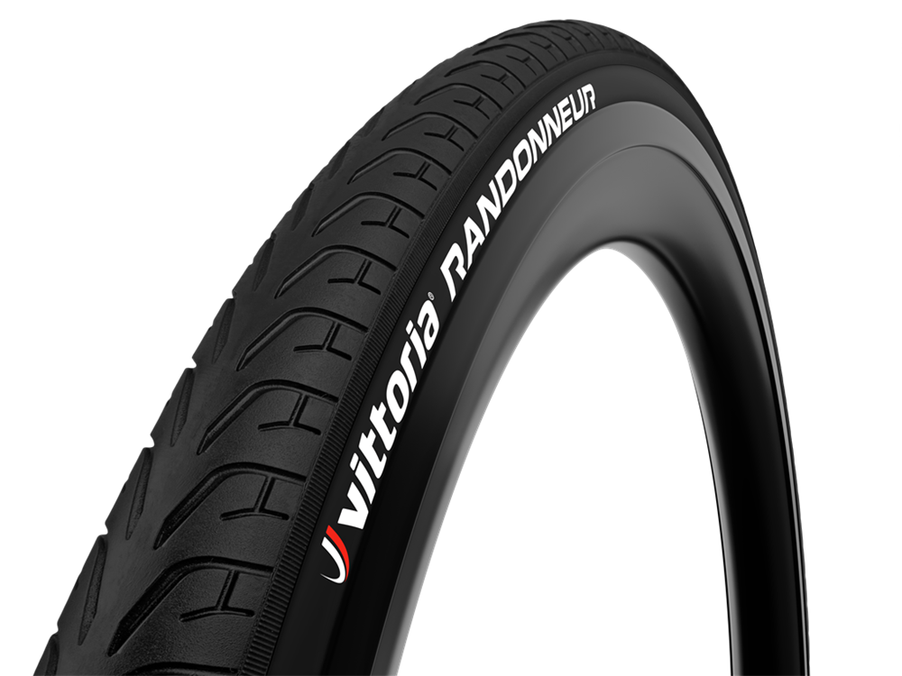 Vittoria Randonneur II Tire 700c 40mm Clincher Black Reflective RFX Wire