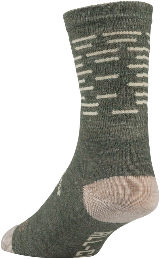 All-City Team Space Horse Socks - 5 inch, Tan/Green, Large/X-Large