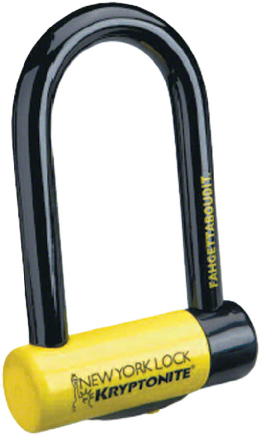 Kryptonite New York Fahgettaboudit Mini U-Lock: 3.25" x 6"