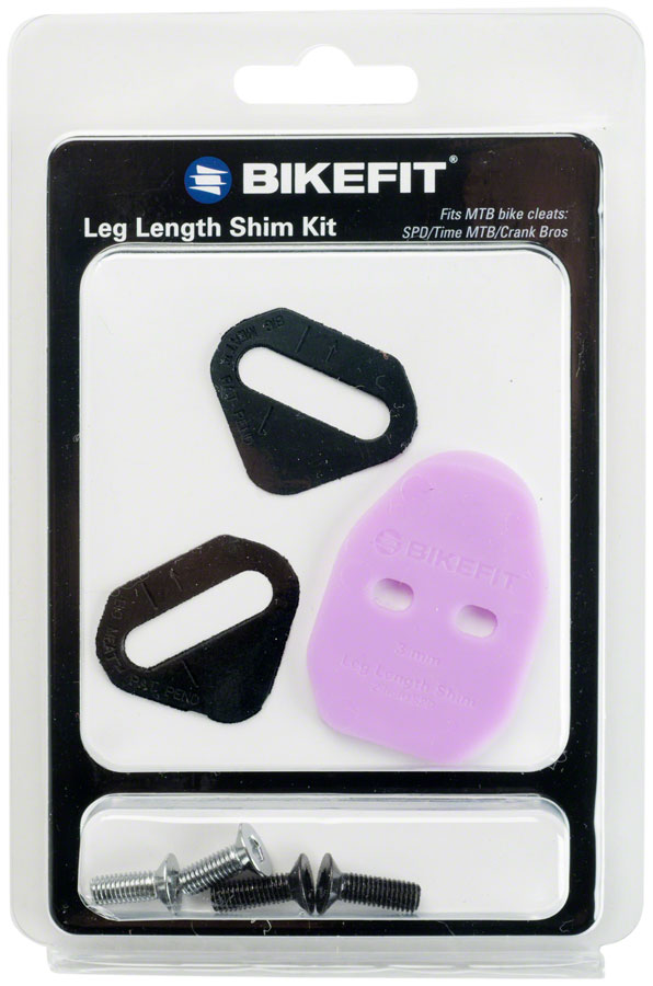 Leg Length Shim Mtb Cleat Wedges Bike Fit Leg Length Shims: MTB,