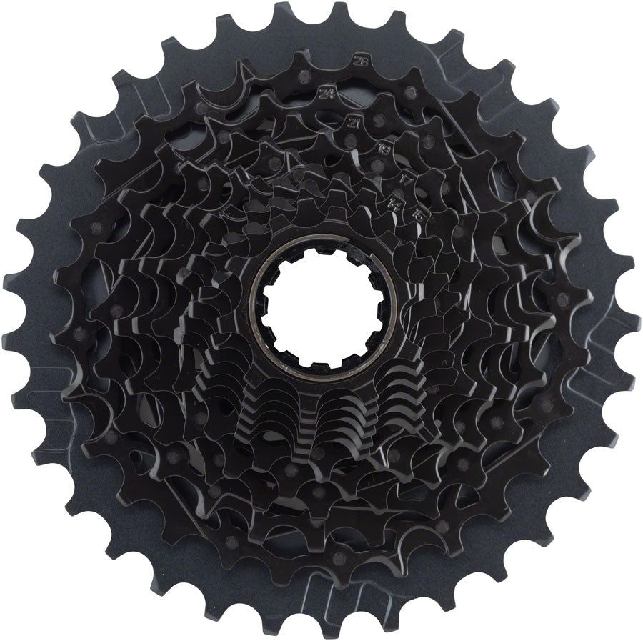 SRAM Force AXS XG-1270 Cassette - 12 Speed, 10-33t, Black