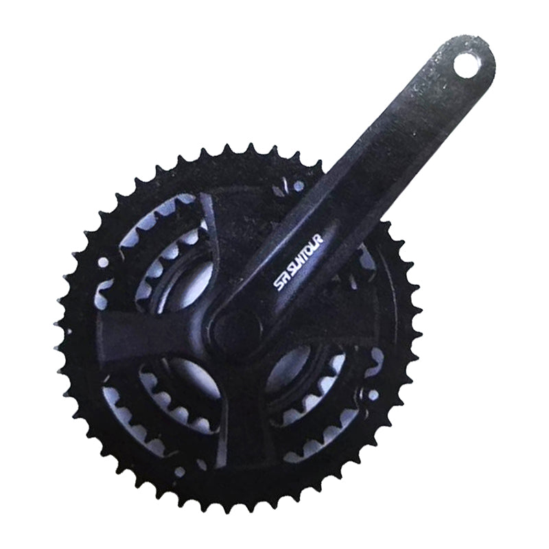 SR Suntour Crankset XCC CW19 175x42-32-22 SQR BK