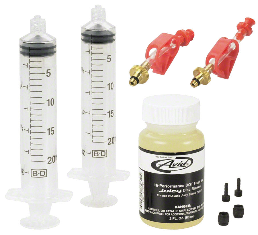 Avid Disc Brake Bleed Kit with 2oz. of 5.1 DOT Fluid