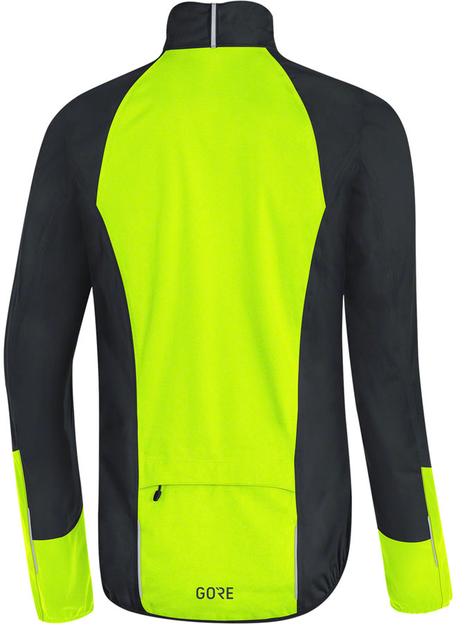 GORE® C5 GORE-TEX Active Jacket - Black/Neon Yellow, Men's, Large