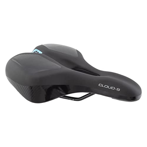 CLOUD-9 SADDLE C9 KUSH PLUS AIRFLOW WIDE MEMORY FOAM BK