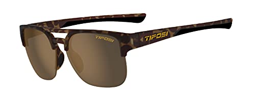 Tifosi Sunglasses Salvo, Matte Tortoise Brown Polar