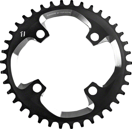 SRAM X-Sync 38 Tooth 94mm BCD 4-Bolt Chainring fits 10- and 11-Speed SRAM Chains