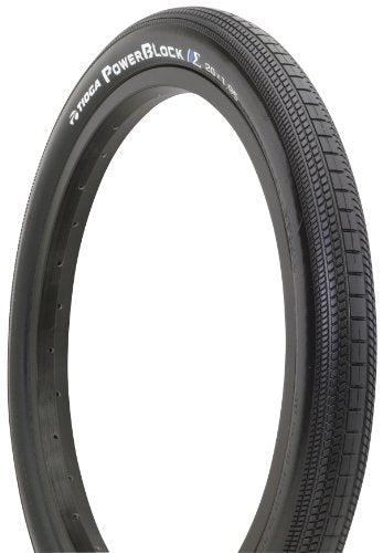 Tioga PowerBlock Tire: 20x1.6 Wire Bead Black