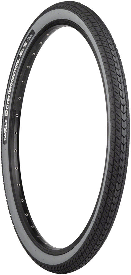Surly ExtraTerrestrial Tire - 26 x 46c, Tubeless, Folding, Black/Slate, 60tpi