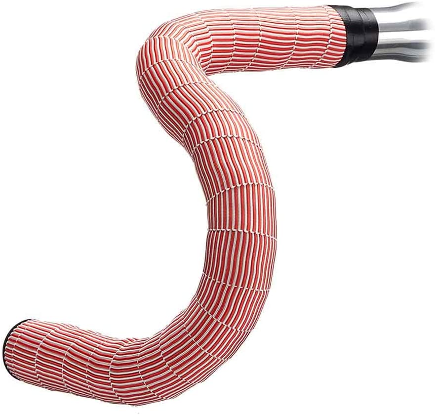 Serfas RIBBON FINISH BAR TAPE -RED/WHITE PINSTRIPE