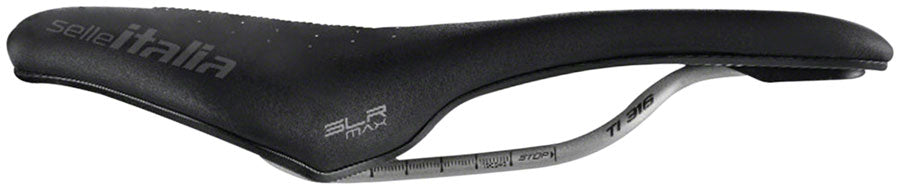 Selle Italia Max SLR Boost Gel Superflow Saddle - Titanium, Black, L3