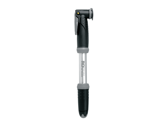 Topeak Mini Dual Mini Pump - 120psi, Silver/Black