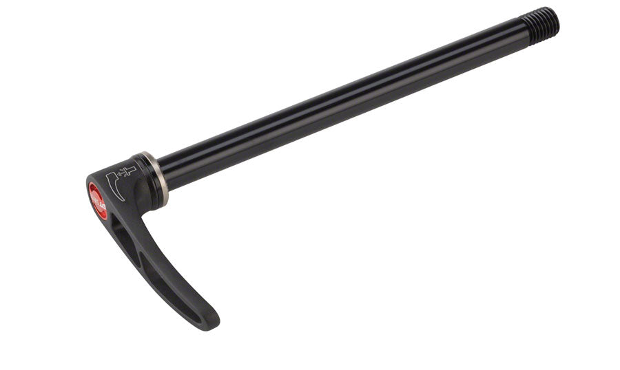DT Swiss RWS Rear Skewer: Plug-In Handle, E-Thru, 12 x 142mm, Flat Washer, 12 x 1.5mm Thread, 163mm Length