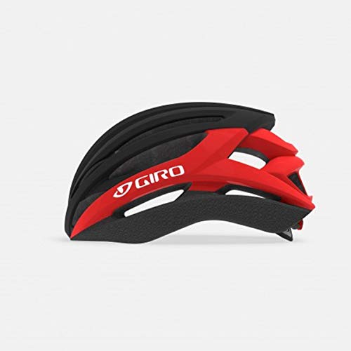 Giro Syntax MIPS Cycling Helmet - Matte Black/Bright Red Medium