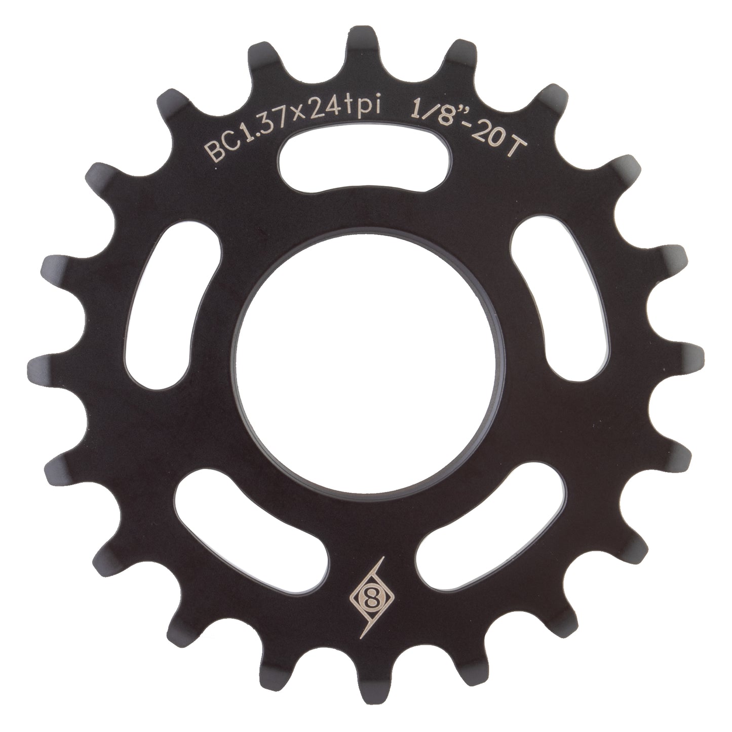 ORIGIN8 COG TRACK OR8 20Tx1/8 BK