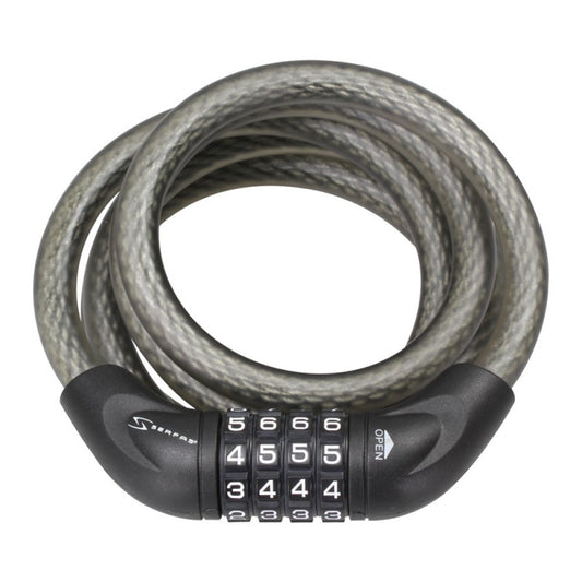 Serfas Braided Cable Combo Lock 5ft X 12mm