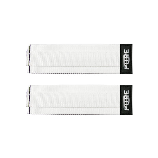 Pure Cycles Pro Footstraps White