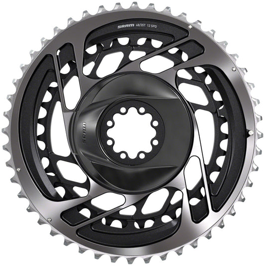 SRAM Red AXS Direct-Mount 48/35t 2x12 speed Chainring Set, Polar Gray