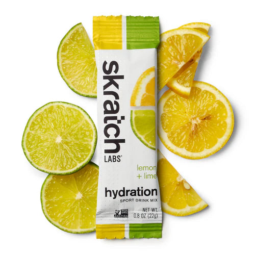 Skratch Labs Sport Hydration Drink Mix: Lemons and Limes (single 22g packet)