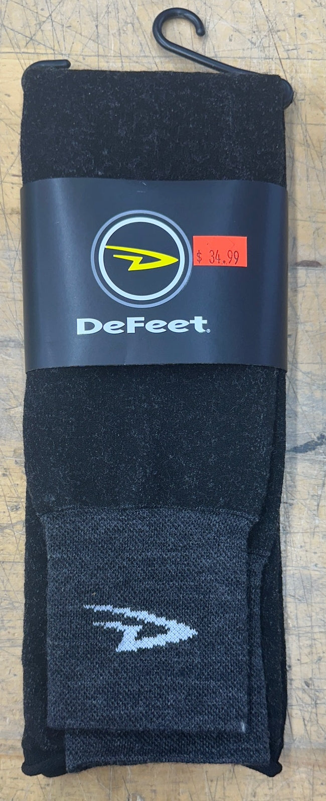 DeFeet Wool Armskins: Charcoal LG/XL