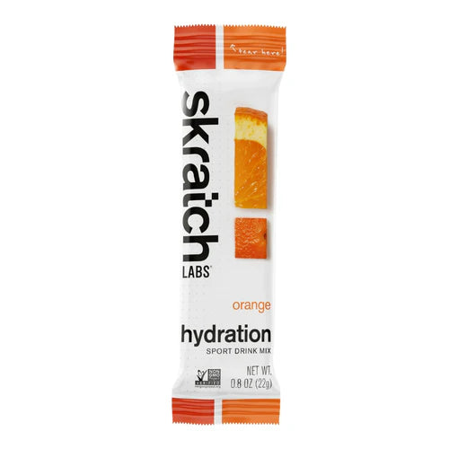 Skratch Labs Sport Hydration Drink Mix: Orange (single 22g packet)