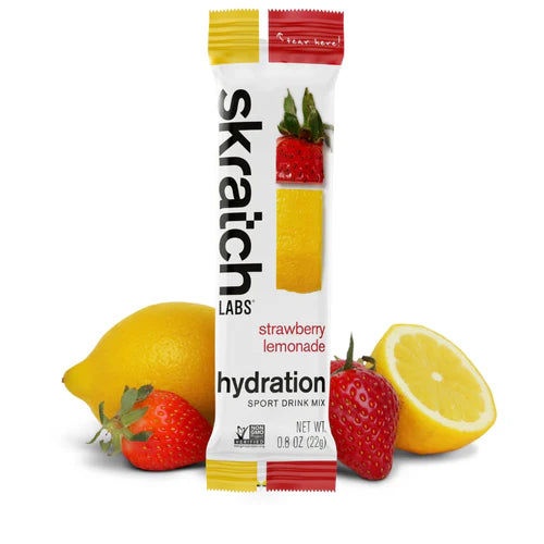 Skratch Labs Sport Hydration Drink Mix - Strawberry Lemonade (single 22g packet)