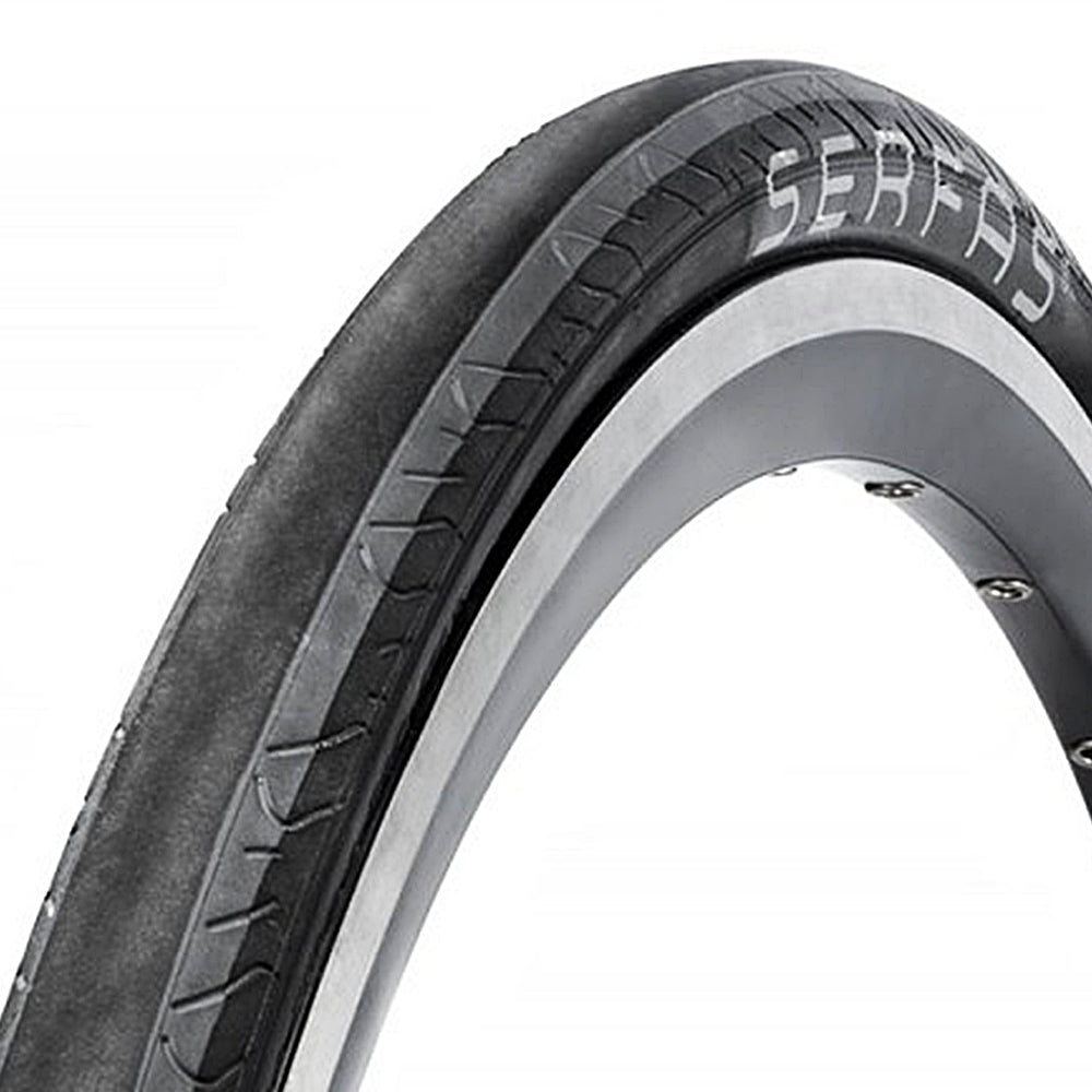 Serfas SECA TIRE W/FPS - 700 X 25 WIRE BEAD BLK